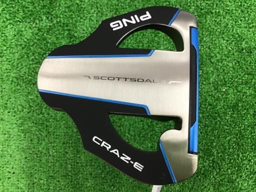ピン Scottsdale CRAZ-E 2025 34インチ PP58 パター PT スチール フレックスその他 メンズ 男性用 右利き 右用 Bランク ゴルフクラブ