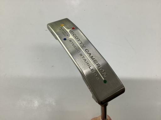 タイトリスト SCOTTY CAMERON STUDIO STAINLESS NEWPORT 2 330G 35’ パター PT スチール フレックスその他 メンズ 男性用 右利き 右用 Cランク ゴルフクラブ