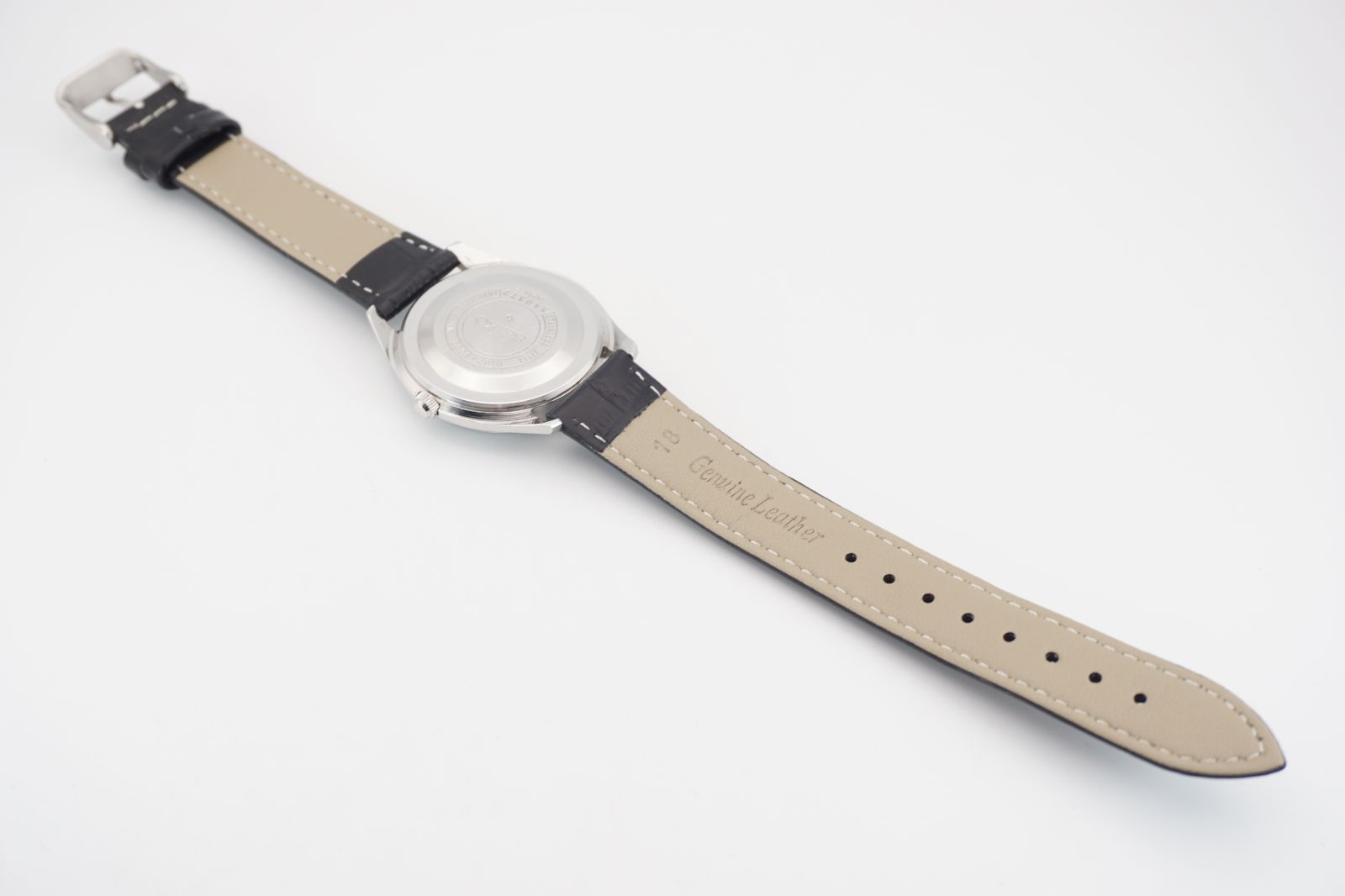  稼動品 ストラップ ヴィンテージ セイコー SEIKO スカイライナー 6102 8000 手巻き デイト シルバー文字盤 メンズ腕時計 手巻き時計 腕時計(アナログ)