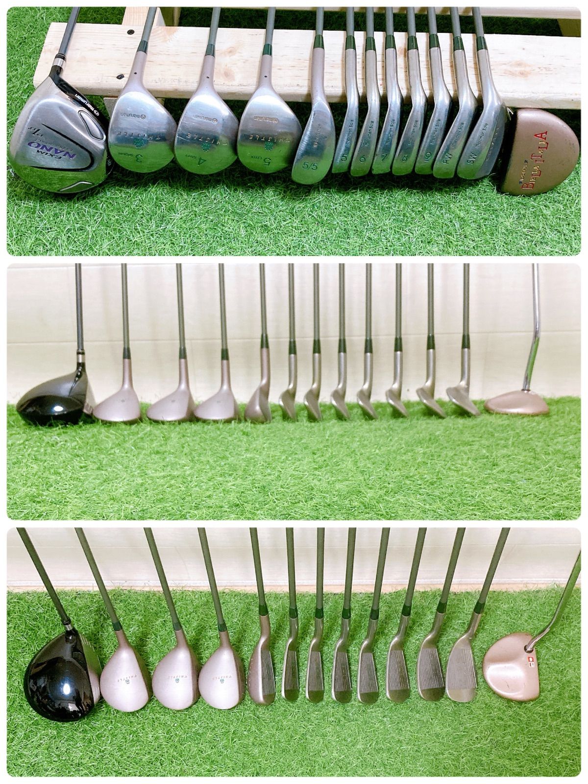 翌日発送。 1. ゴルフクラブ レディースセット 右利き 13本