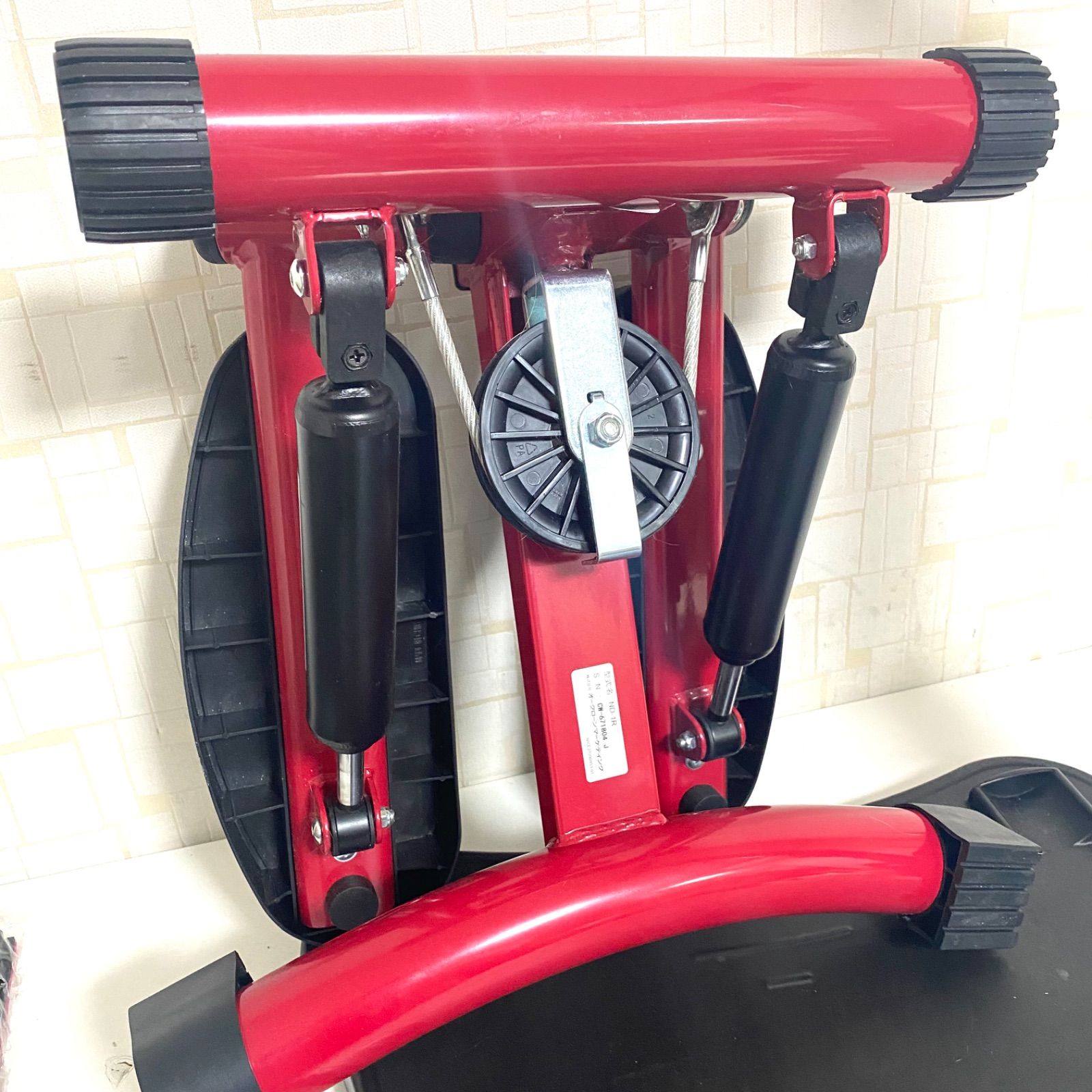 新品　健康ステッパー　ナイスデイ　専用ハンドル　マット付き　正規の半額 トレーニング・エクササイズ ナイスデイ 健康ステッパー 専用ハンドル