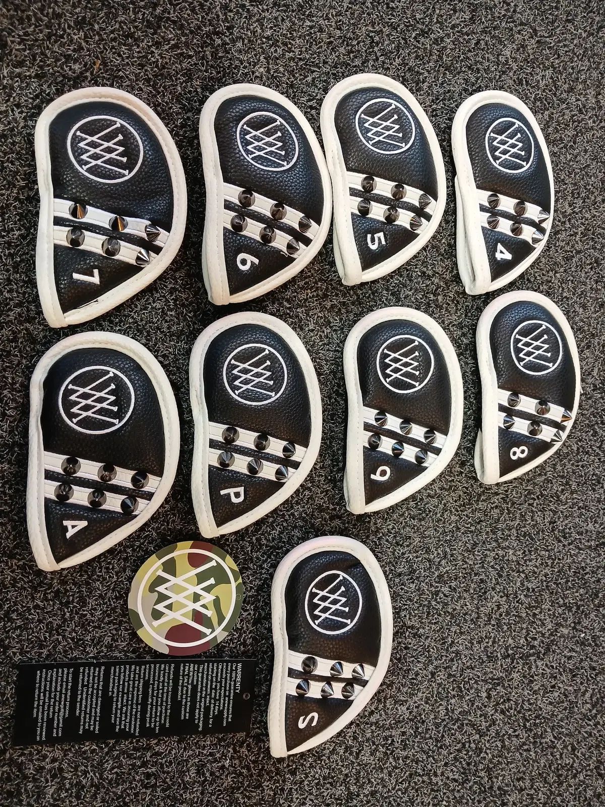 2018 ANEW 新モデル マグネット アイアンカバー 黒 白 4-P A S