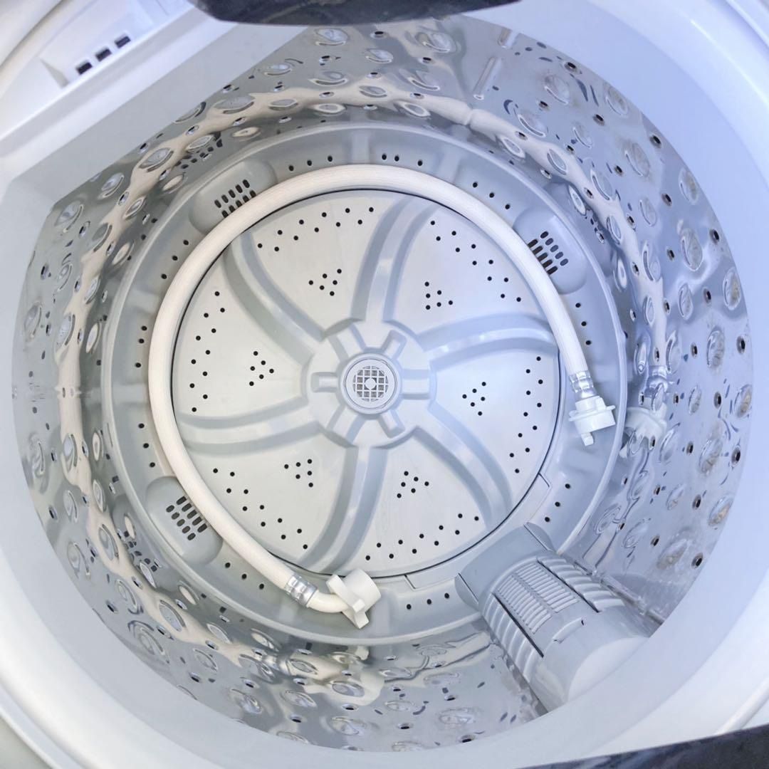 336取付無料！アイリスオーヤマスタイリッシュブラックグラストップ6kg洗濯機 336取付無料！アイリスオーヤマスタイリッシュブラックグラストップ6kg