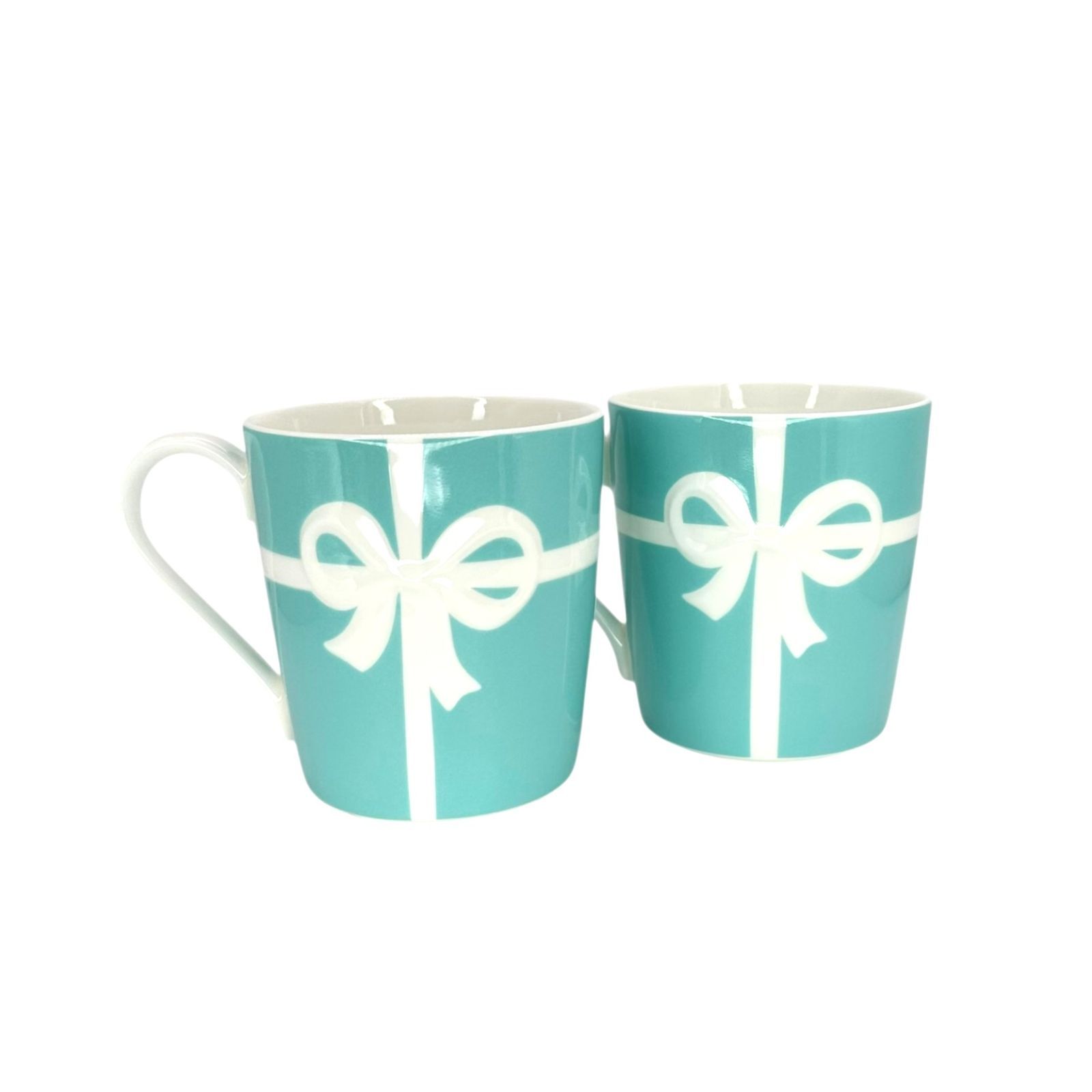 Tiffany-Co. ティファニー リボンペアマグカップ -SS 9304