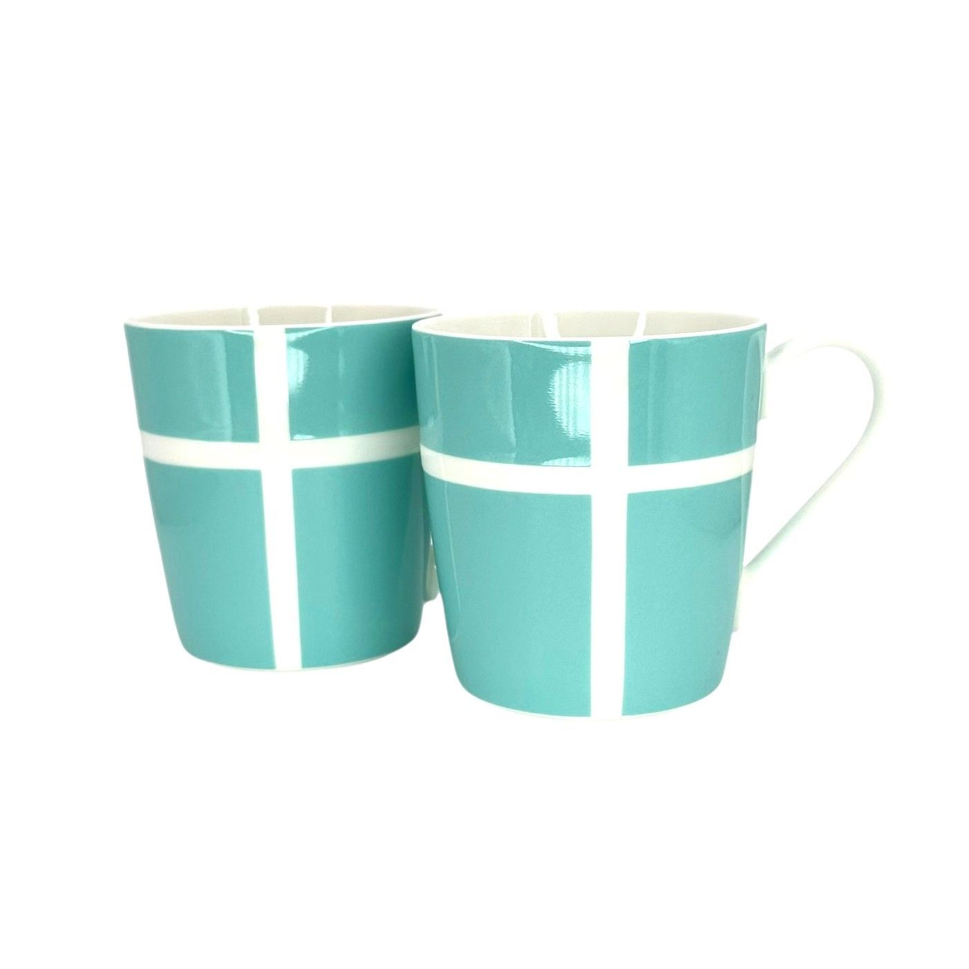 Tiffany-Co. ティファニー リボンペアマグカップ -SS 9304