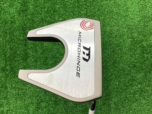オデッセイ MICROHINGE 7 DB 34インチ パター PT スチール フレックスその他 メンズ 男性用 右利き 右用 Bランク ゴルフクラブ