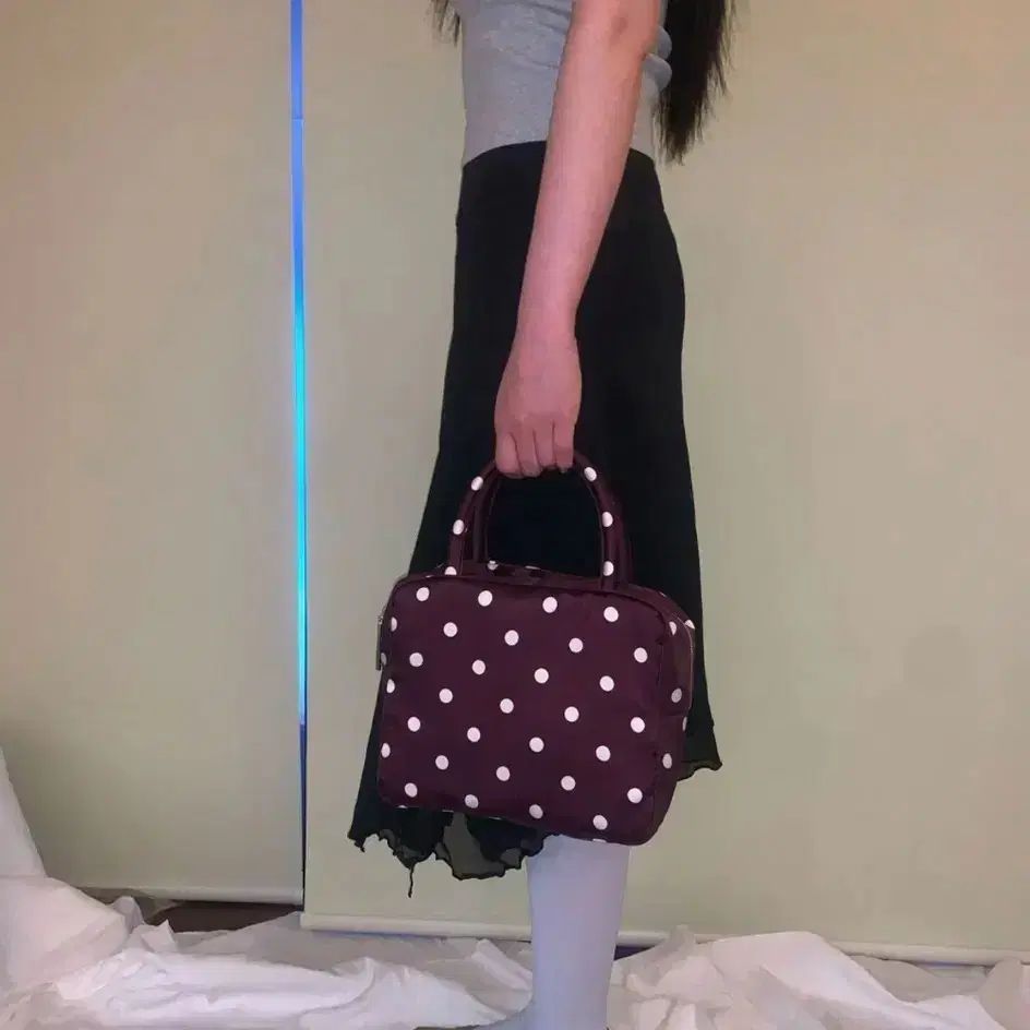 ピーチバスケットマーケット トートバッグ パープル