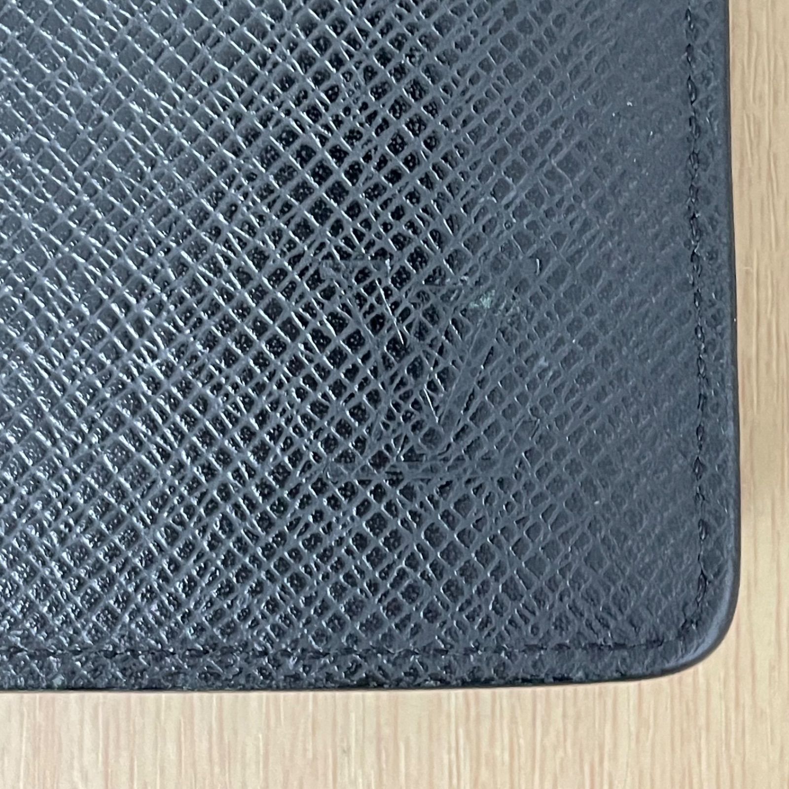 ▪️ LOUIS VUITTON ルイヴィトン タイガ ポルトフォイユ ブラザ 長財布 二つ折り財布 ブラック 黒 メンズ