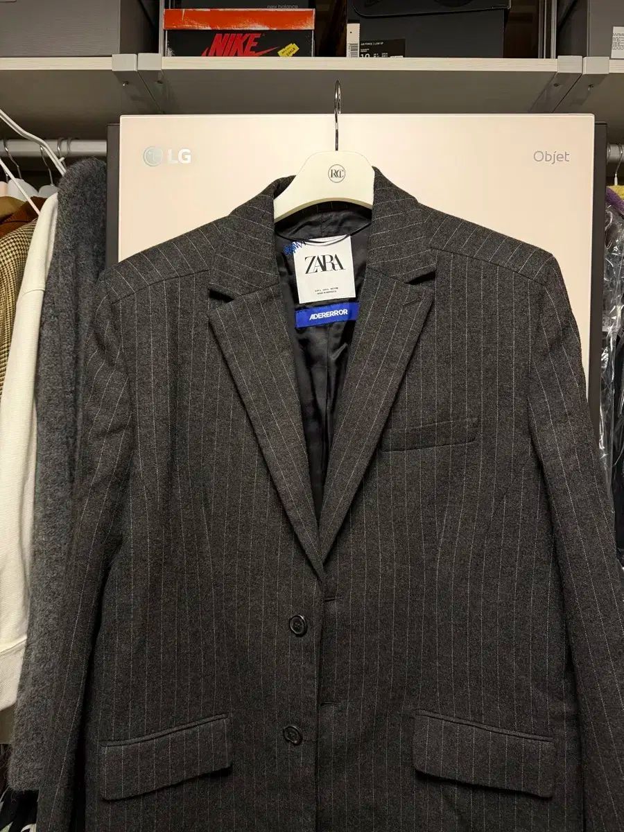 ザラ アーダーエラー ストライプ ジャケット L