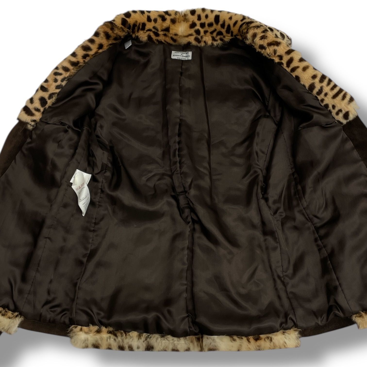 ファーコート アニマル柄