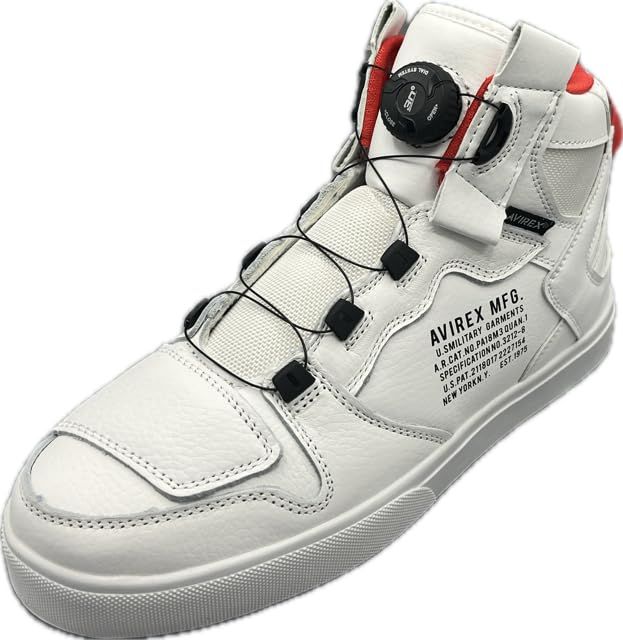 Avirex スニーカーブーツ AVIREX DICTATOR ディクテーター バイカーシューズ ダイヤルロック AV2278