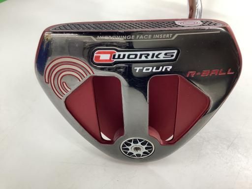 オデッセイ O WORKS TOUR RED R-BALL 34インチ パター PT スチール フレックスその他 メンズ 男性用 右利き 右用 Cランク ゴルフクラブ