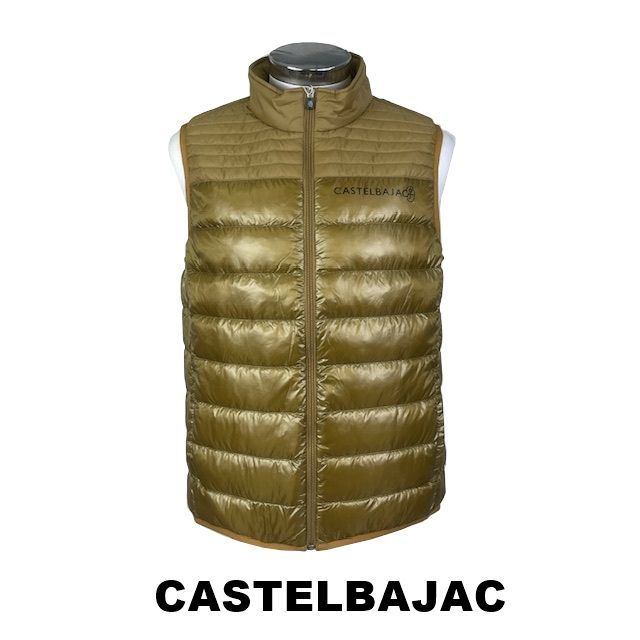 カステルバジャック CASTELBAJAC 軽量ハイブリッドダウンベスト 7235417102-2 チャ
