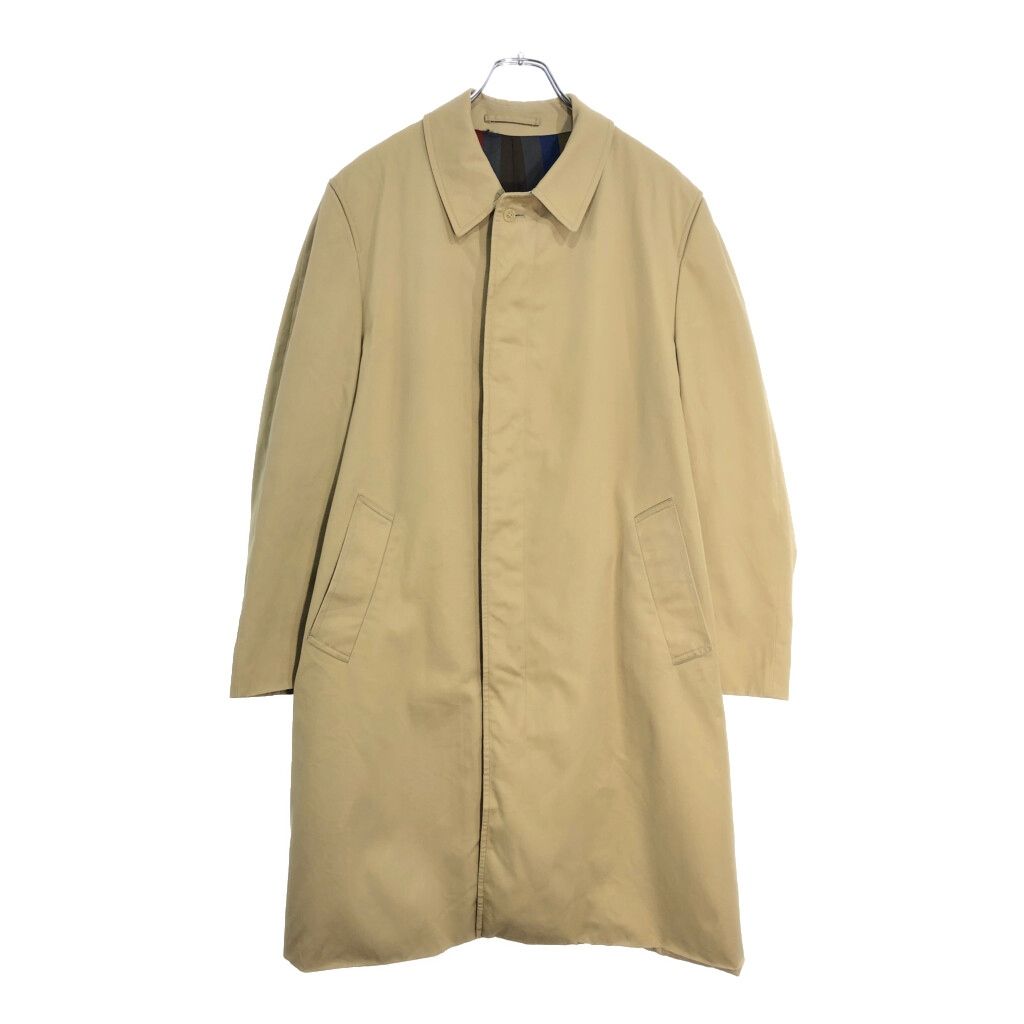 70年代 イングランド製 Aquascutum アクアスキュータム ステン コート ベージュ メンズ 38相当 古着 V6847