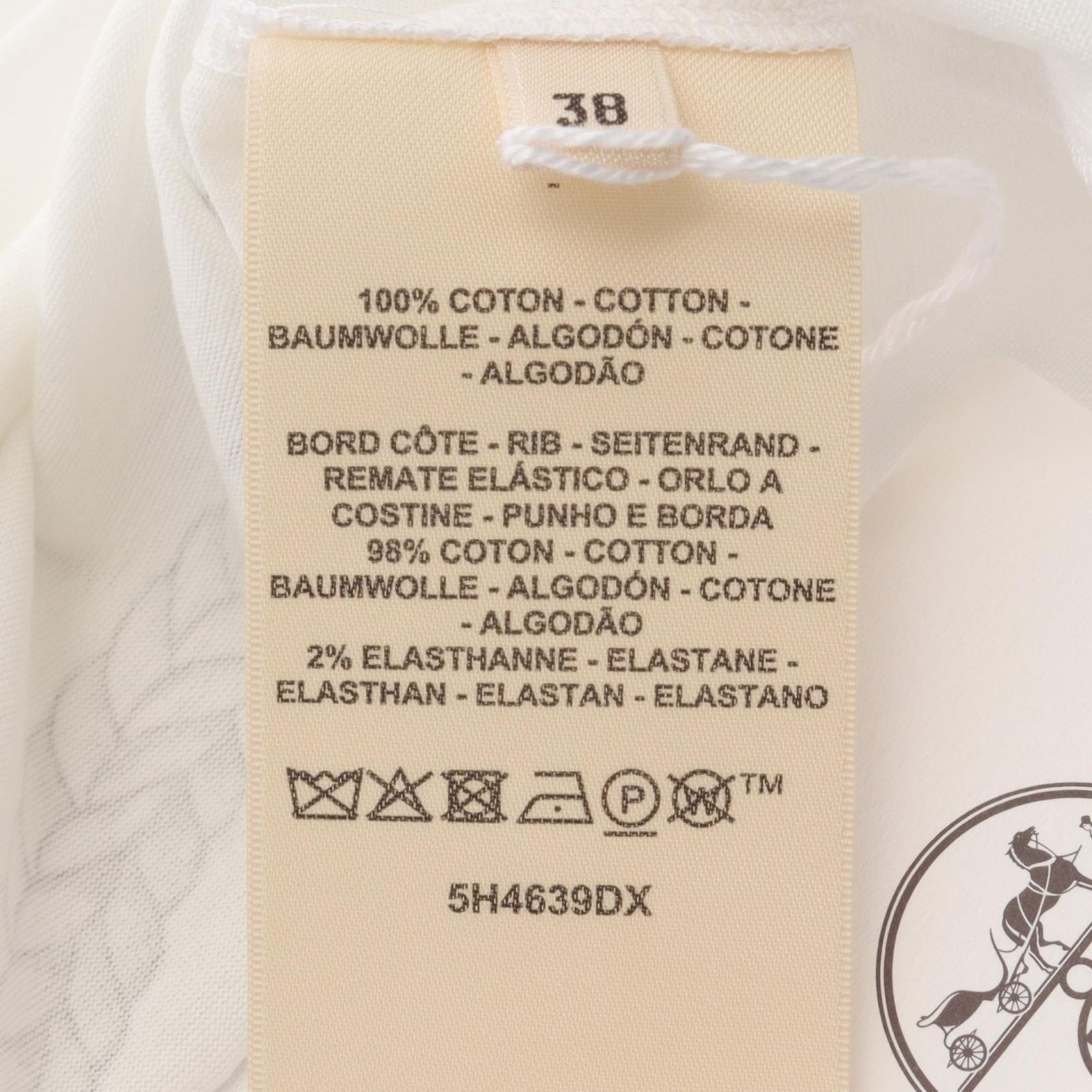  HERMES エルメス パルフロワリミックス カットソー 長袖 Tシャツ カットソー