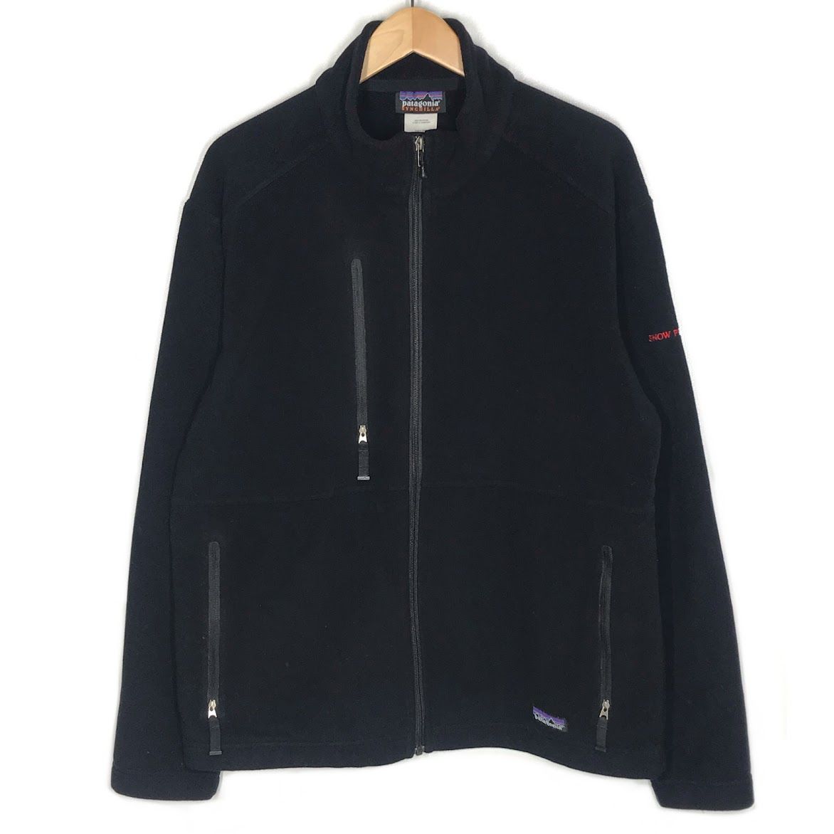 倉吉店 Patagonia パタゴニア Micro Synchilla Fleece Full Zip Jacket フリースジップジャケット 11307S8 ブラック サイズ M 92
