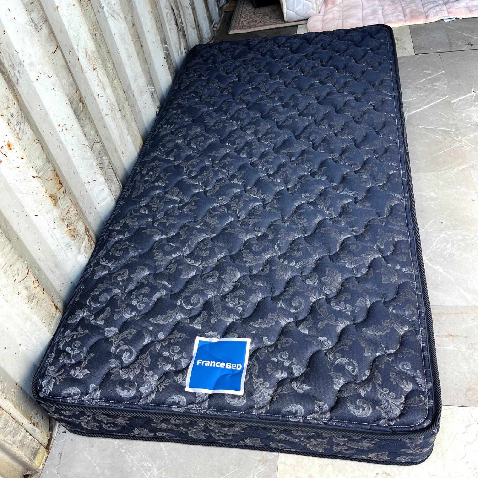 フランスベッド ゼルトインターナショナル ネイビーシングルマットレス