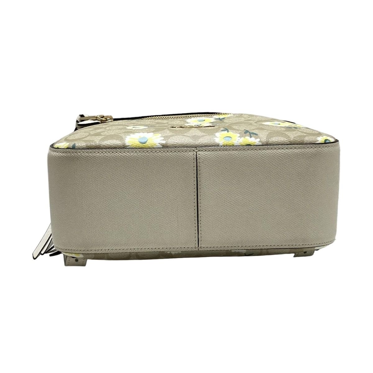 COACH コーチ リュックサック シグネチャー柄 C2856 ベージュ×アイボリー×マルチ レザー DECORATOM_COM_BR