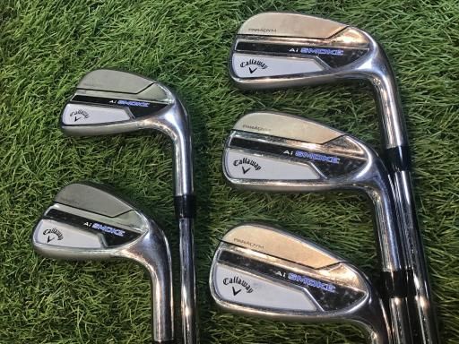キャロウェイ PARADYM Ai SMOKE 5S アイアンセット IR 純正特注シャフト フレックスS メンズ 男性用 右利き 右用 Cランク ゴルフクラブ