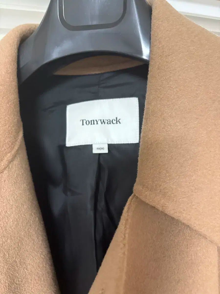 Tonywack キャミシアー ベルト付き コート キャメル