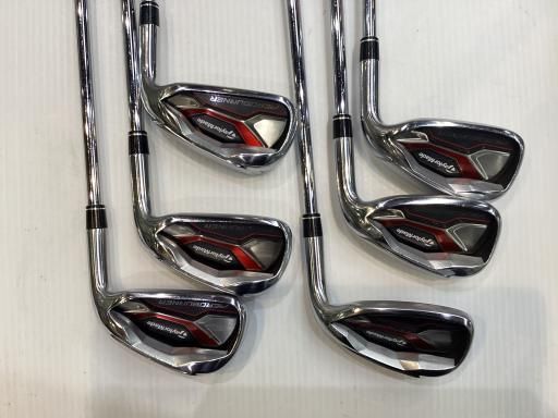 テーラーメイド AERO BURNER 6S アイアンセット IR KBS C-TAPER 90 フレックスS メンズ 男性用 右利き 右用 Cランク ゴルフクラブ