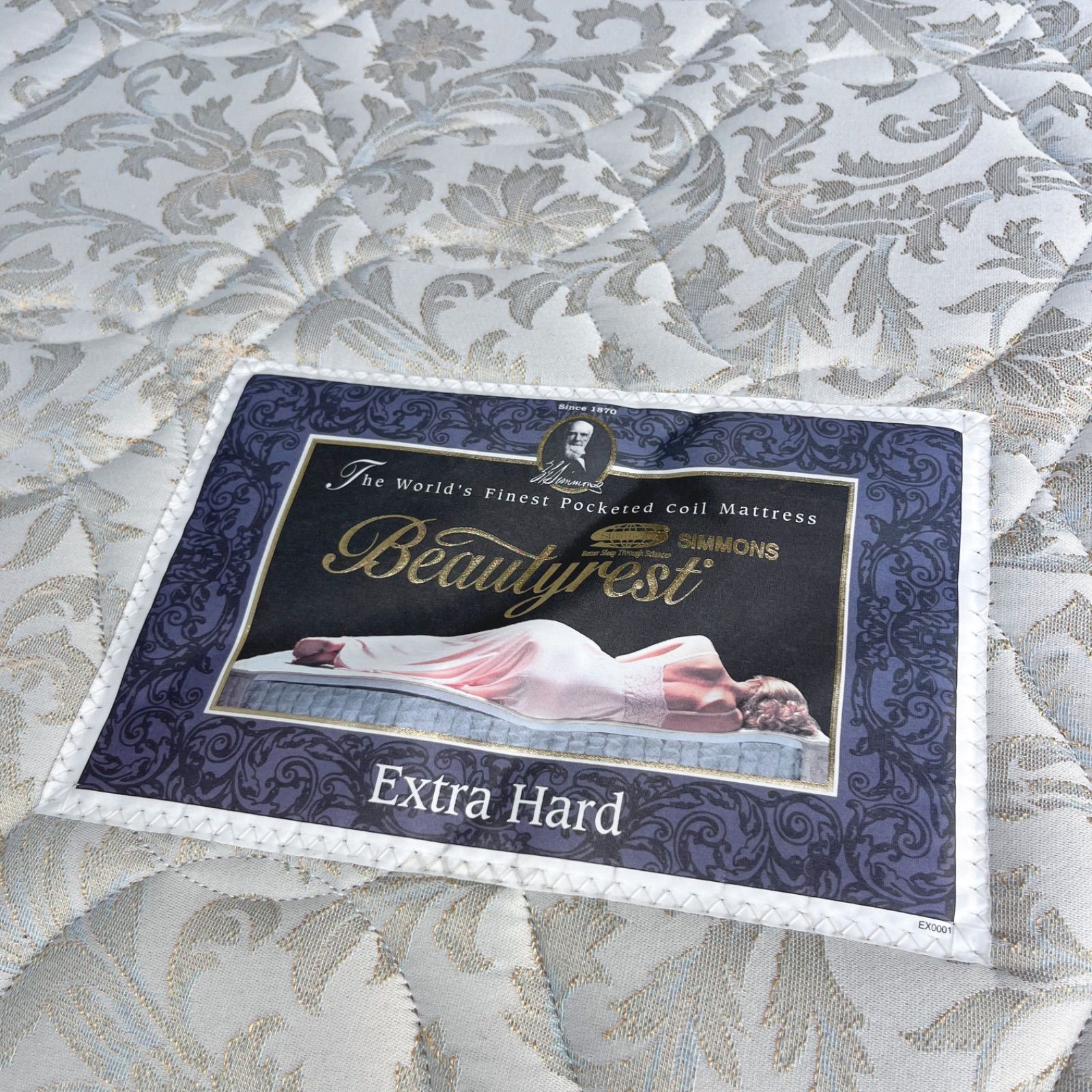 シモンズ ビューティレスト エクストラハード セミダブルマットレス