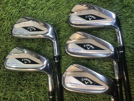 キャロウェイ PARADYM Ai SMOKE MAX FAST 5S アイアンセット IR NS PRO ZELOS 7 フレックスS メンズ 男性用 右利き 右用 Cランク ゴルフクラブ