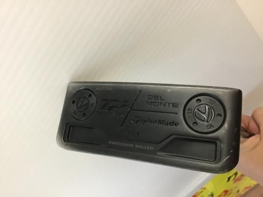 テーラーメイド TP COLLECTION BLACK DEL MONTE TB1 33インチ パター PT スチール フレックスその他 メンズ 男性用 右利き 右用 Cランク ゴルフクラブ