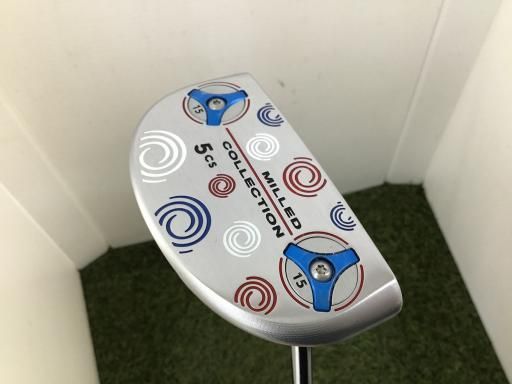 オデッセイ MILLED COLLECTION 5CS 34インチ パター PT スチール フレックスその他 メンズ 男性用 右利き 右用 Cランク ゴルフクラブ