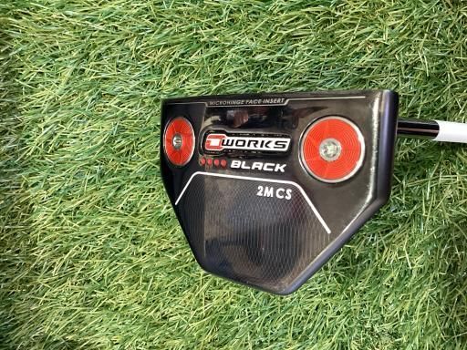 オデッセイ O WORKS BLACK 2M CS 34インチ パター PT スチール フレックスその他 メンズ 男性用 右利き 右用 Dランク ゴルフクラブ