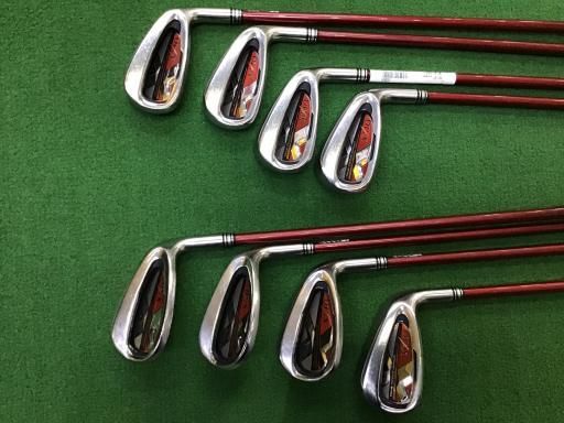 ダンロップ XXIO 2018 8 S レッド アイアンセット IR MP 1000 アイアン フレックスS メンズ 男性用 右利き 右用 Cランク ゴルフクラブ