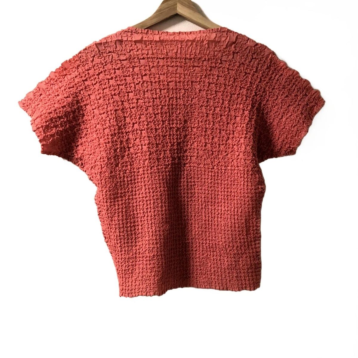 イッセイミヤケ 半袖カットソー サイズ2 M レディース - ピンク クルーネック