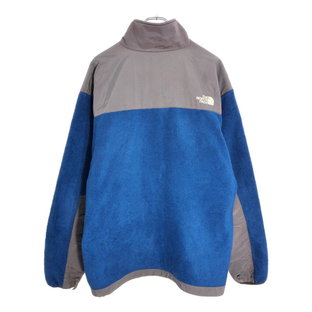 THE NORTH FACE ノースフェイス Denali デナリ フリースジャケット アウトドア ブルー メンズ L 古着 V6827