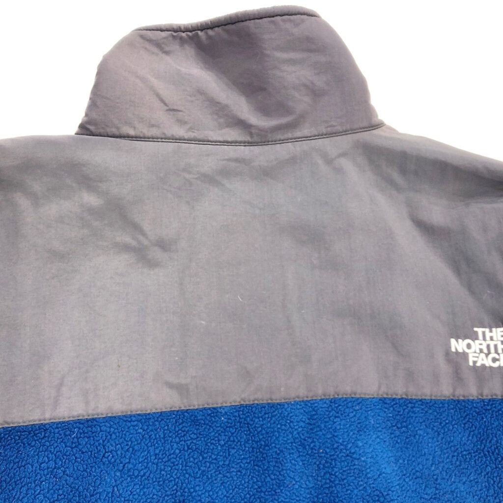 THE NORTH FACE ノースフェイス Denali デナリ フリースジャケット アウトドア ブルー メンズ L 古着 V6827 KANDAIZUMI_COM