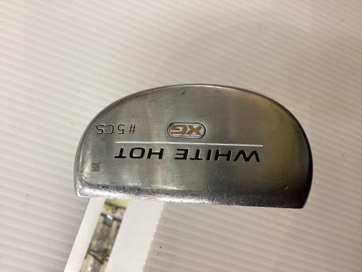 オデッセイ WHITE HOT 5 CENTER SHAFTED 35インチ パター PT スチール フレックスその他 メンズ 男性用 右利き 右用 Cランク ゴルフクラブ