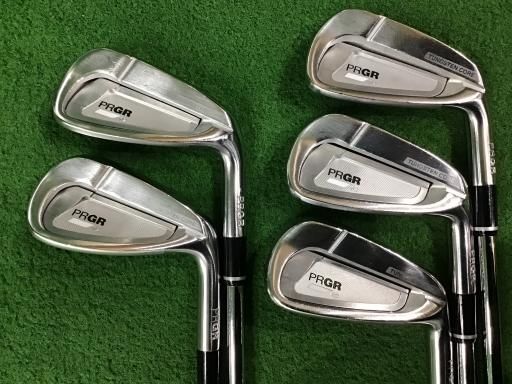 プロギア PRGR 02 5S アイアンセット IR スペックスチールIII Ver.2 フレックスSR メンズ 男性用 右利き 右用 Cランク ゴルフクラブ