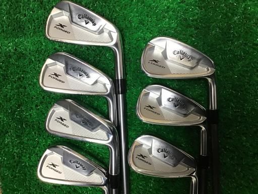 キャロウェイ X FORGED STAR 2021 7S アイアンセット IR Fujikura MC 80 for CW フレックスS メンズ 男性用 右利き 右用 Dランク ゴルフクラブ