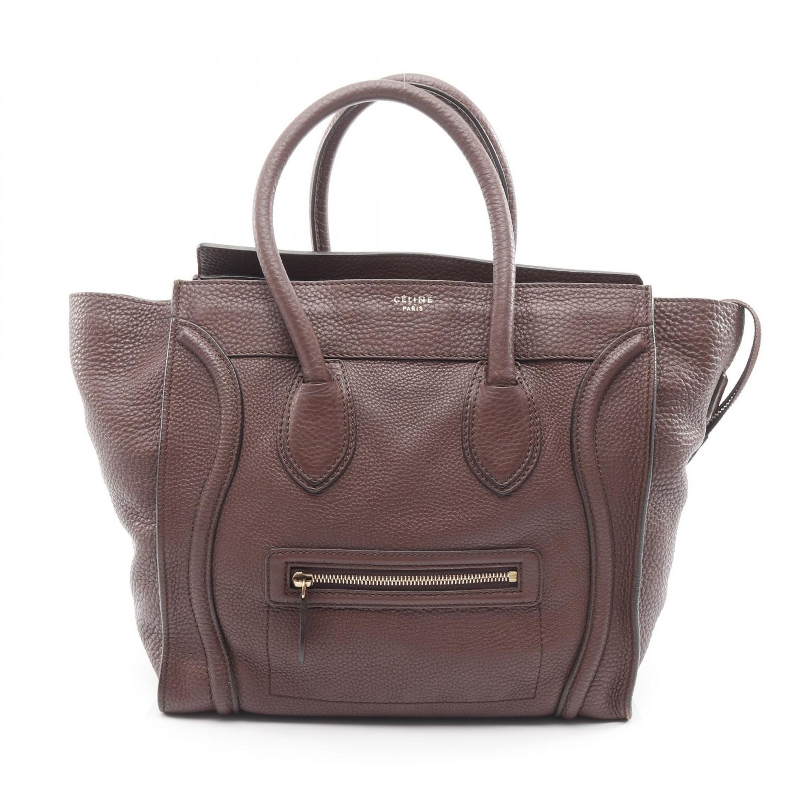 セリーヌ CELINE ハンドバッグ ラゲージ ミニショッパー 165213 レザー ハンドバッグ レディース Used B
