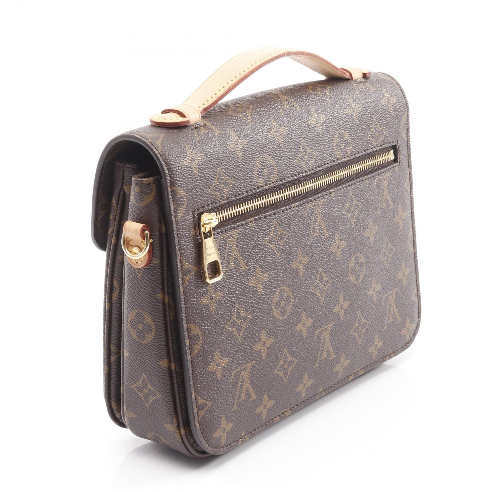 ルイ ヴィトン LOUIS VUITTON ハンドバッグ ポシェット メティス MM モノグラム M44875 PVCコーティングキャンバス レザー ポシェット メティスMM レディース Used A