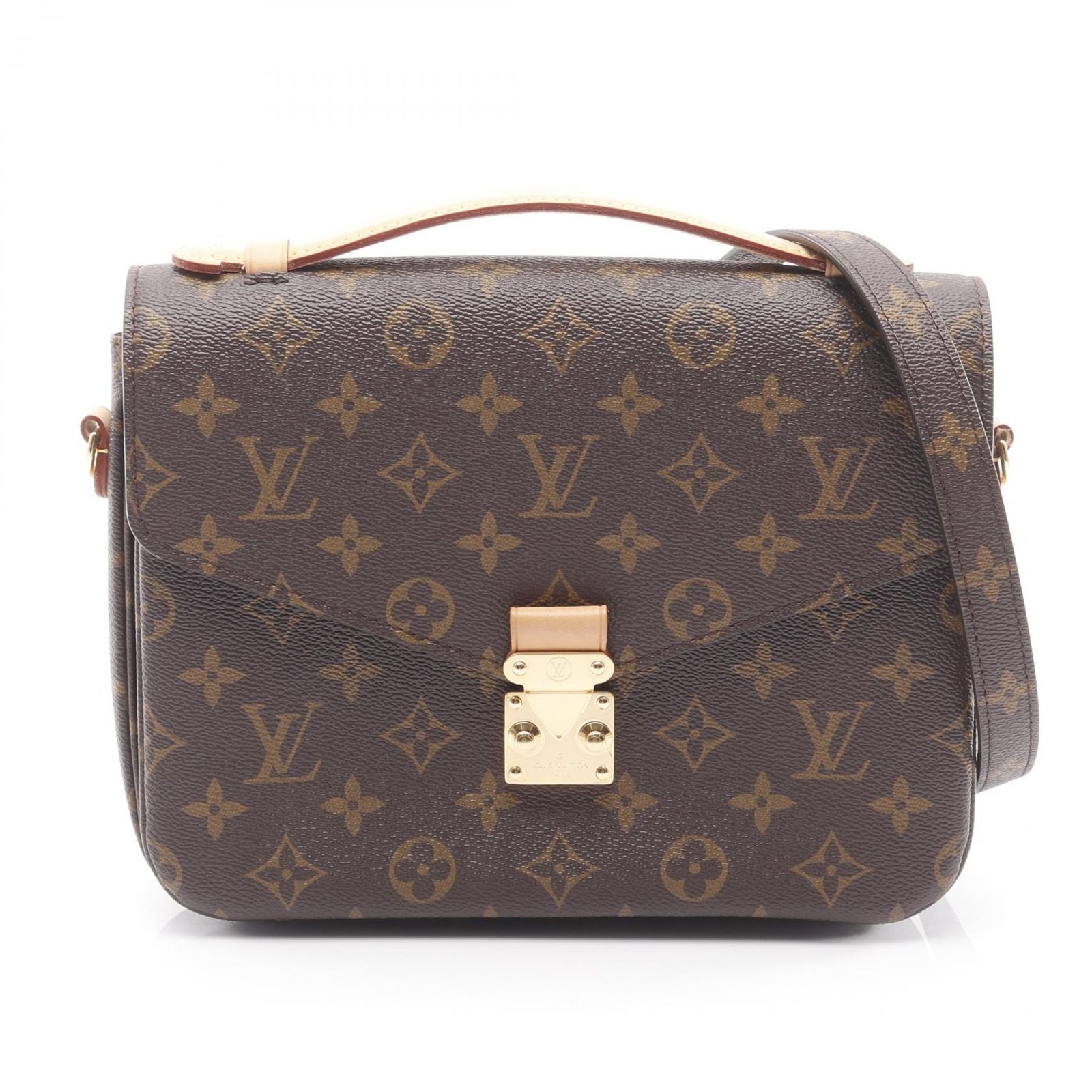 ルイ ヴィトン LOUIS VUITTON ハンドバッグ ポシェット メティス MM モノグラム M44875 PVCコーティングキャンバス レザー ポシェット メティスMM レディース Used A
