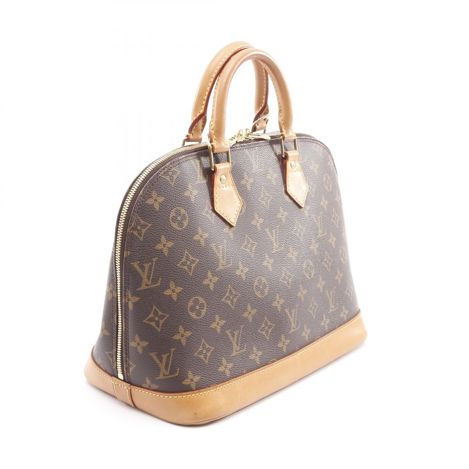 ルイ ヴィトン LOUIS VUITTON ハンドバッグ アルマPM モノグラム M51130 PVCコーティングキャンバス レザー アルマ レディース Used B