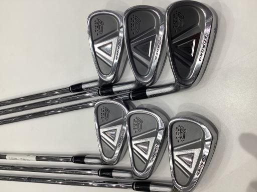 プロギア iD nabla BLACK 6S アイアンセット IR 純正特注シャフト フレックスS メンズ 男性用 右利き 右用 Cランク ゴルフクラブ