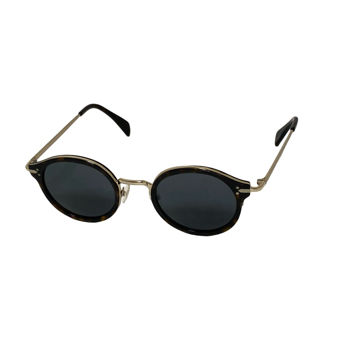 CELINE セリーヌ サングラス - CL41082 S ネイビー×黒×ゴールド