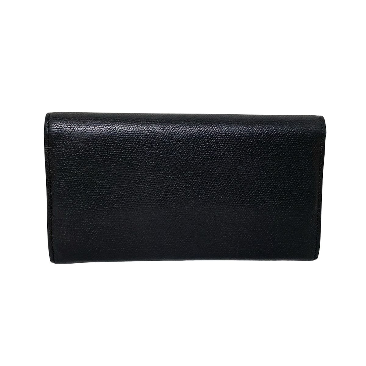 Valextra ヴァレクストラ 長財布 - 黒×シルバー レザー