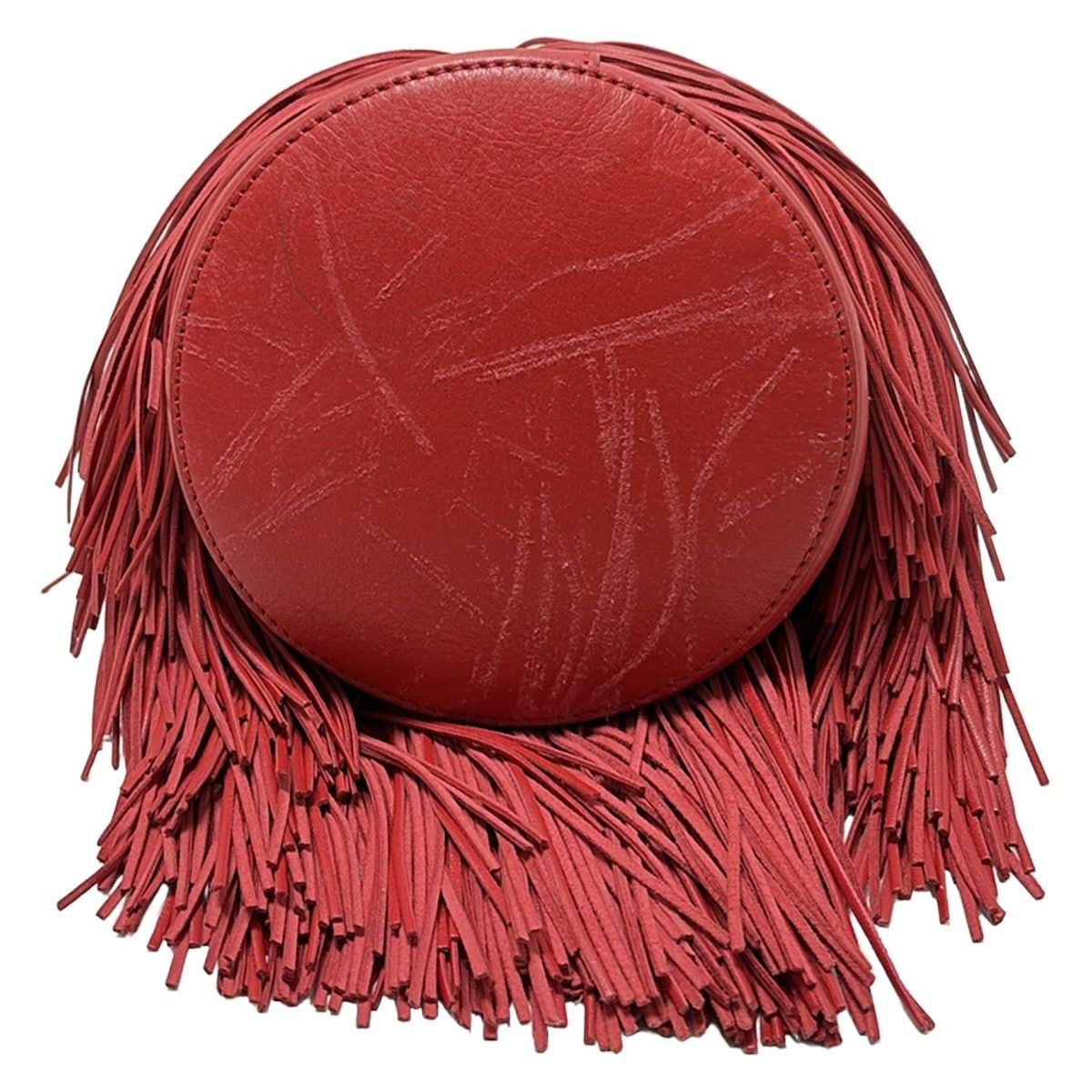 J-MDavidson ジェイ-エムデヴィッドソン ハンドバッグ フリンジ カーニバル ミニ レッド レザー DECORATOM_COM_BR