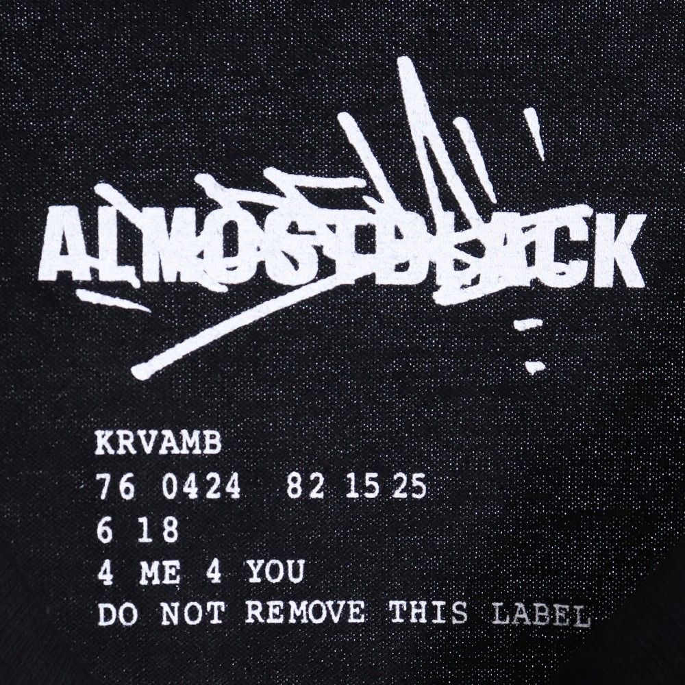 KREVA × ALMOSTBLACK コラボTシャツ KREVA × ALMOSTBLACK Tシャツ(グレー) | KREVAオフィシャルファン