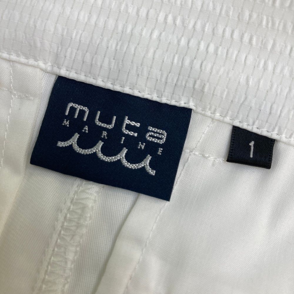 サイズ 1 MUTA MARINE ムータマリン ドットエア 裏地付 ロングパンツ ホワイト系 240101482993 ゴルフウェア レディース ストスト LLC-HASEGAWATOSO_COM