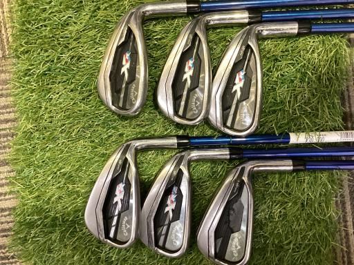 キャロウェイ XR 6S アイアンセット IR XR アイアン フレックスS メンズ 男性用 右利き 右用 Cランク ゴルフクラブ