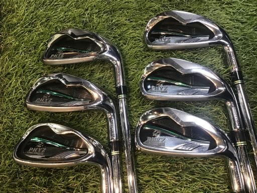 ブリヂストン PHYZ 2013 6S アイアンセット IR NS PRO 900GH ウェイトフロー フレックスS メンズ 男性用 右利き 右用 Cランク ゴルフクラブ