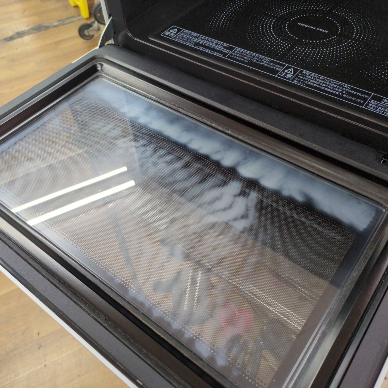 J331 ★2018年製★角皿なし・窓に白濁有り★TOSHIBA★加熱水蒸気オーブンレンジ★石窯ドーム★ER-RD3000(W) J331 ☆2018年製☆角皿なし・窓に白濁有り☆TOSHIBA☆加熱水蒸気